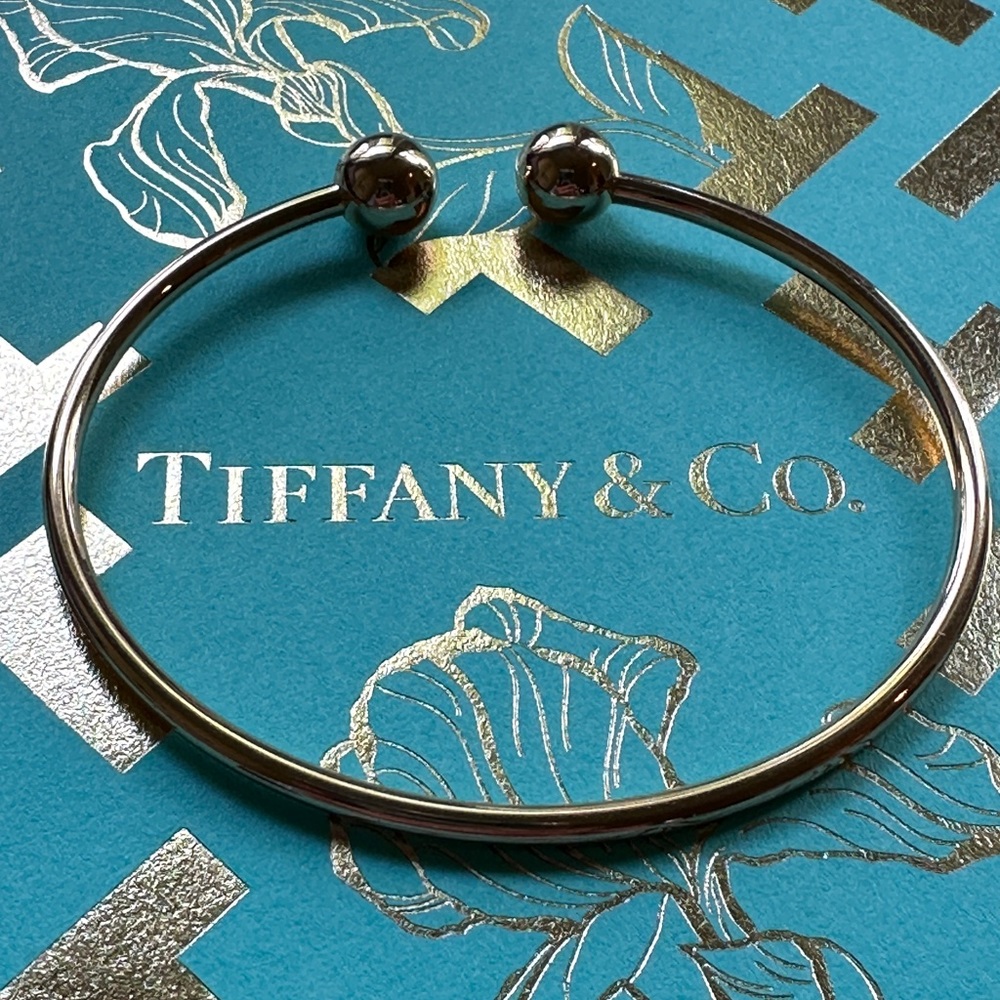 Tiffany & Co. rose gold Hardwear ball wire bracelet